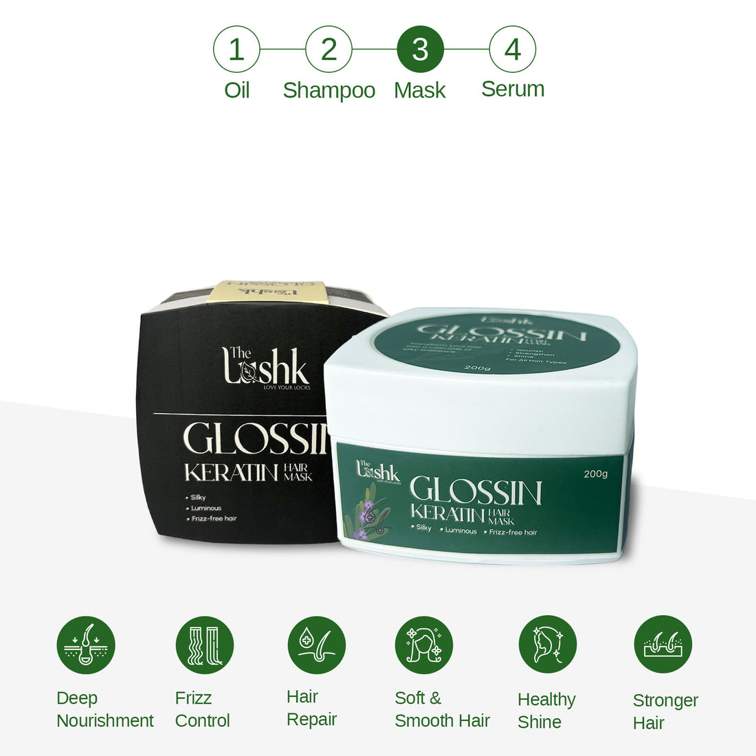 Glossin Hair Keratin Mask